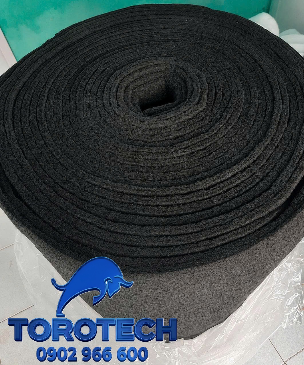 Bông lọc carbon than hoạt tính - Ảnh 2