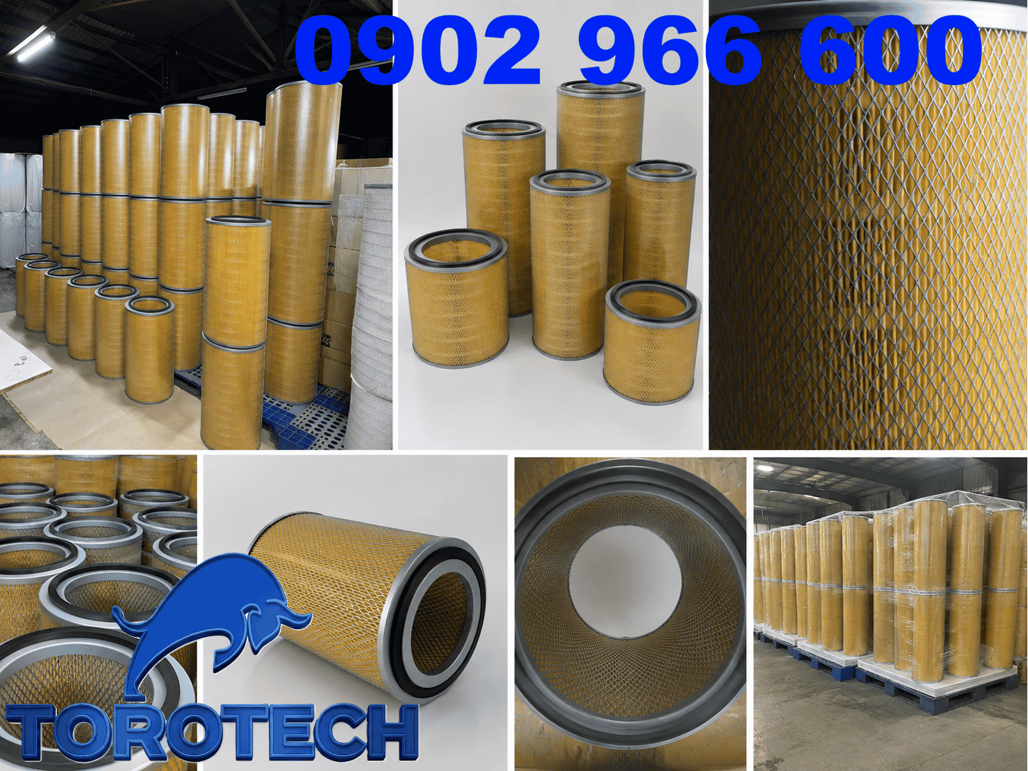 lõi lọc bụi polyester PE
